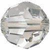 Swarovski Crystal Beads Round (5000) Crystal Silver Shade(Swarovski 5000 Round Beads Crystal Silver Shade)