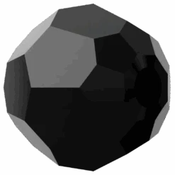 Swarovski Crystal Beads Round (5000) Jet(Swarovski 5000 Round Beads Jet) -BlueStreak Crystal Shop Swarovski Crystal Beads Round 5000 Jet 2 1