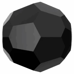 Serinity Crystal Beads Round (5000) Jet(Serinity 5000 Round Beads Jet)