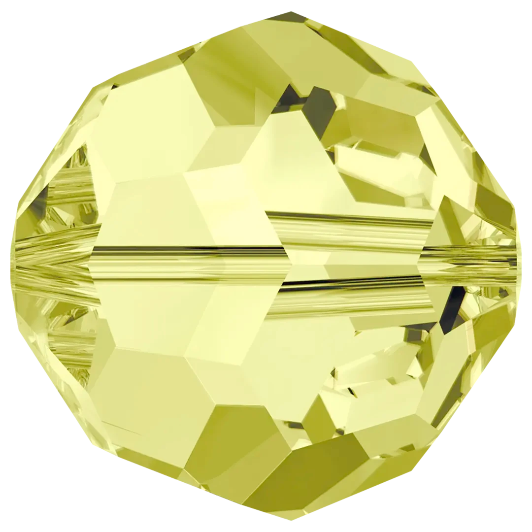 Swarovski Crystal Beads Round (5000) Jonquil(Swarovski 5000 Round Beads Jonquil) 3 Swarovski Crystal Beads Round (5000) Jonquil(Swarovski 5000 Round Beads Jonquil)