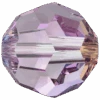 Swarovski Crystal Beads Round (5000) Light Amethyst Shimmer(Swarovski 5000 Round Beads Light Amethyst Shimmer)