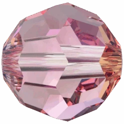 Serinity Crystal Beads Round (5000) Light Rose Shimmer(Serinity 5000 Round Beads Light Rose Shimmer)