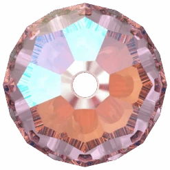 Serinity Crystal Beads Round (5000) Light Rose Shimmer(Serinity 5000 Round Beads Light Rose Shimmer) -BlueStreak Crystal Shop Swarovski Crystal Beads Round 5000 Light Rose Shimmer 3 1