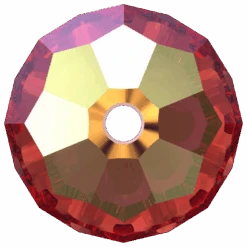 Swarovski Crystal Beads Round (5000) Light Siam AB(Swarovski 5000 Round Beads Light Siam Ab) -BlueStreak Crystal Shop Swarovski Crystal Beads Round 5000 Light Siam AB 3 1