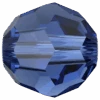 Swarovski Crystal Beads Round (5000) Recreated Dark Sapphire(Swarovski Crystal Beads Round 5000 Recreated Dark Sapphire) -BlueStreak Crystal Shop Swarovski Crystal Beads Round 5000 Recreated Dark Sapphire