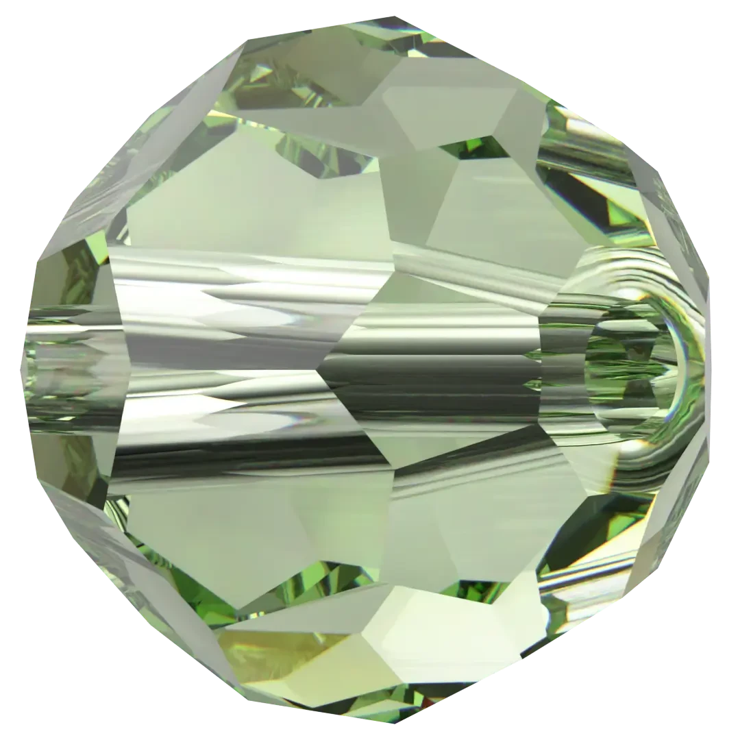 Swarovski Crystal Beads Round (5000) Recreated Peridot(Swarovski Crystal Beads Round 5000 Recreated Peridot) 4 Swarovski Crystal Beads Round (5000) Recreated Peridot(Swarovski Crystal Beads Round 5000 Recreated Peridot) - Image 2