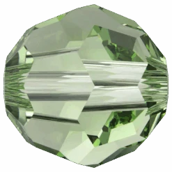 Swarovski Crystal Beads Round (5000) Recreated Peridot(Swarovski Crystal Beads Round 5000 Recreated Peridot)