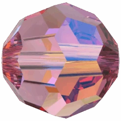Serinity Crystal Beads Round (5000) Rose AB(Serinity 5000 Round Beads Rose Ab)