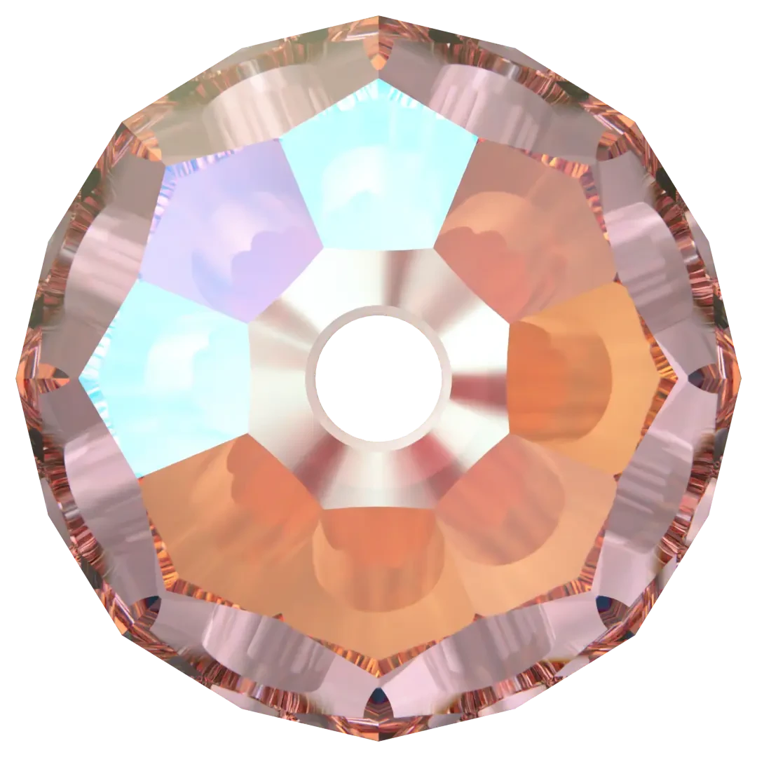 Swarovski Crystal Beads Round (5000) Rose Shimmer(Swarovski 5000 Round Beads Rose Shimmer) 5 Swarovski Crystal Beads Round (5000) Rose Shimmer(Swarovski 5000 Round Beads Rose Shimmer) - Image 3