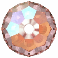 Serinity Crystal Beads Round (5000) Rose Shimmer(Serinity 5000 Round Beads Rose Shimmer) -BlueStreak Crystal Shop Swarovski Crystal Beads Round 5000 Rose Shimmer 3