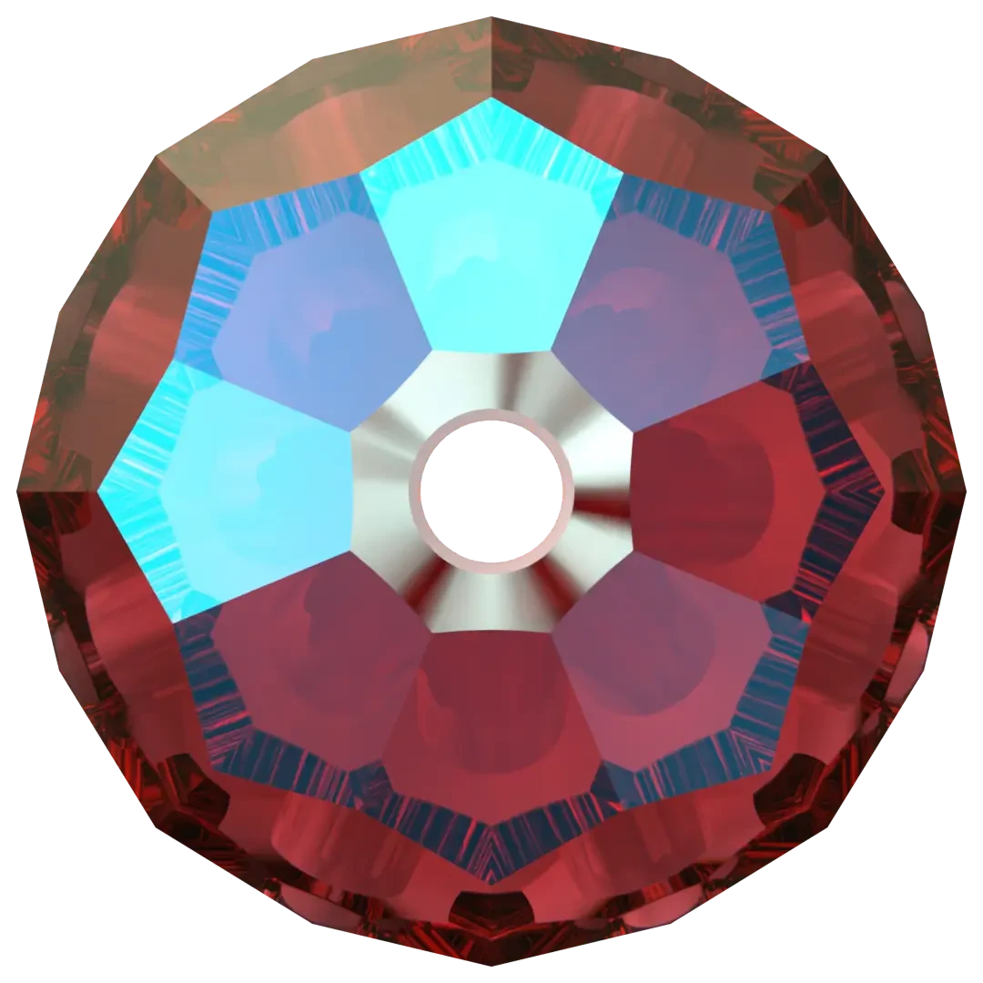 Swarovski Crystal Beads Round (5000) Siam Shimmer(Swarovski 5000 Round Beads Siam Shimmer) 5 Swarovski Crystal Beads Round (5000) Siam Shimmer(Swarovski 5000 Round Beads Siam Shimmer) - Image 3