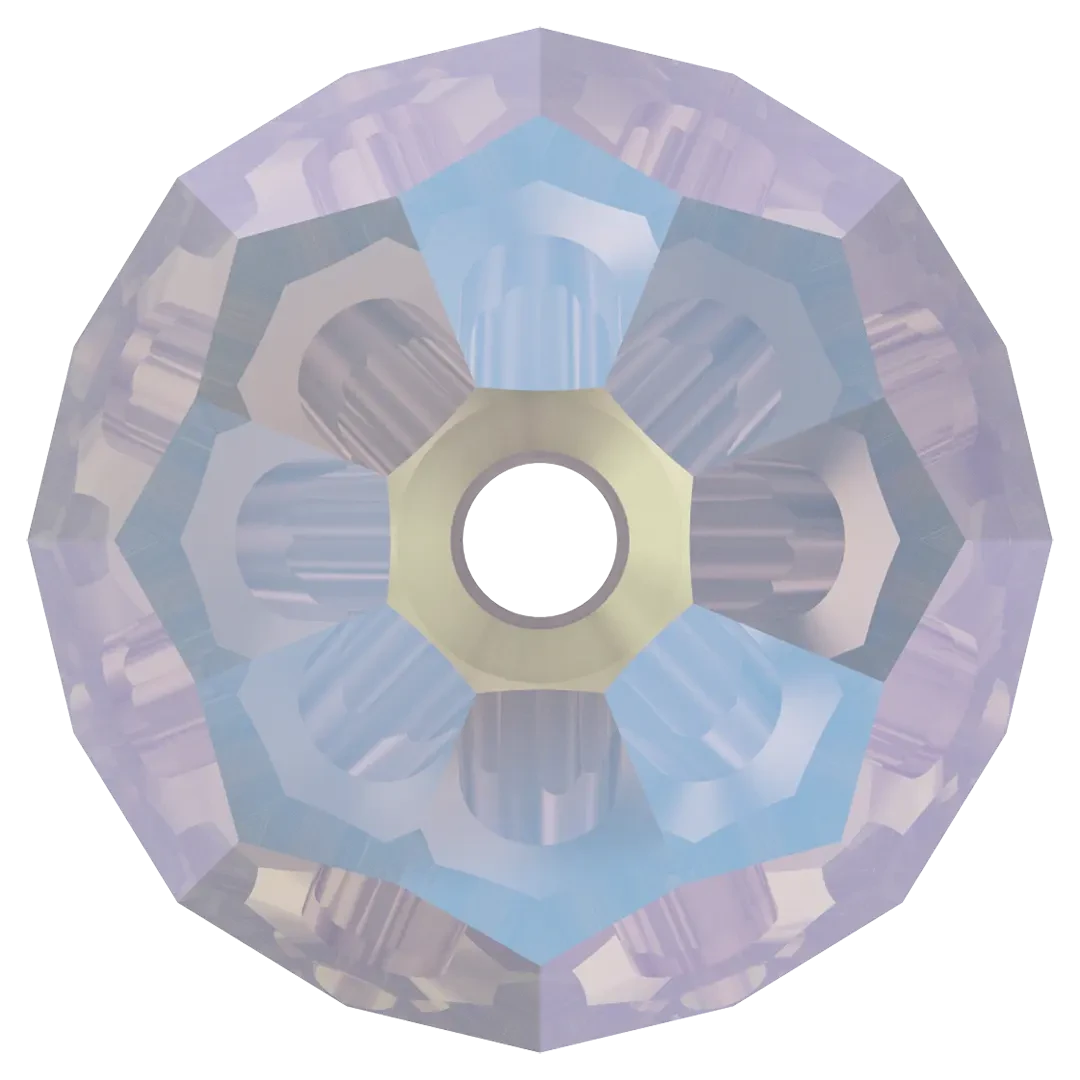 Swarovski Crystal Beads Round (5000) White Opal Shimmer(Swarovski 5000 Round Beads White Opal Shimmer) 5 Swarovski Crystal Beads Round (5000) White Opal Shimmer(Swarovski 5000 Round Beads White Opal Shimmer) - Image 3