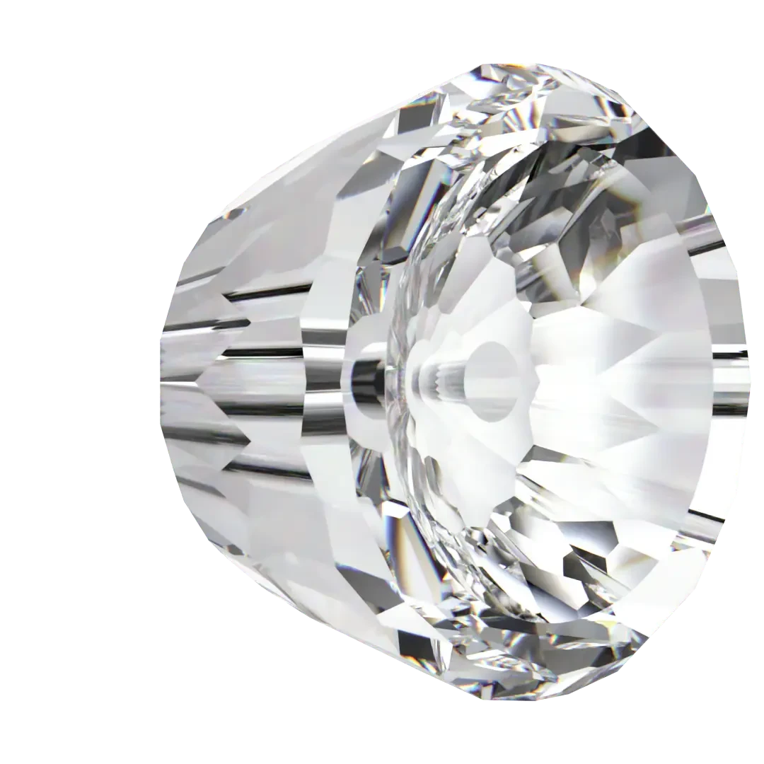 Swarovski Crystal Beads Small Dome (5542) Crystal(Swarovski 5542 Beads Small Dome) 4 Swarovski Crystal Beads Small Dome (5542) Crystal(Swarovski 5542 Beads Small Dome) - Image 2