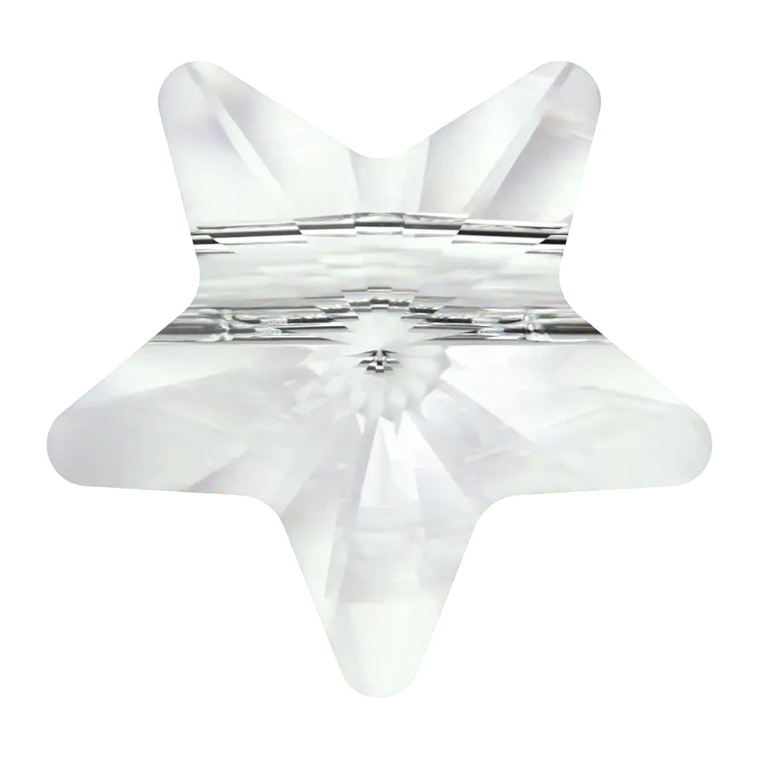 Swarovski Crystal Beads Star (5714) Crystal(Swarovski 5714 Beads Star) 3 Swarovski Crystal Beads Star (5714) Crystal(Swarovski 5714 Beads Star)