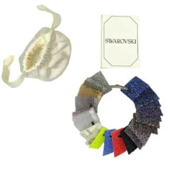 Swarovski Crystal Fabric Banding Colour Chart(Swarovski Crystal Fabric Banding Colour Chart) -BlueStreak Crystal Shop Swarovski Crystal Fabric Banding Colour Chart 3
