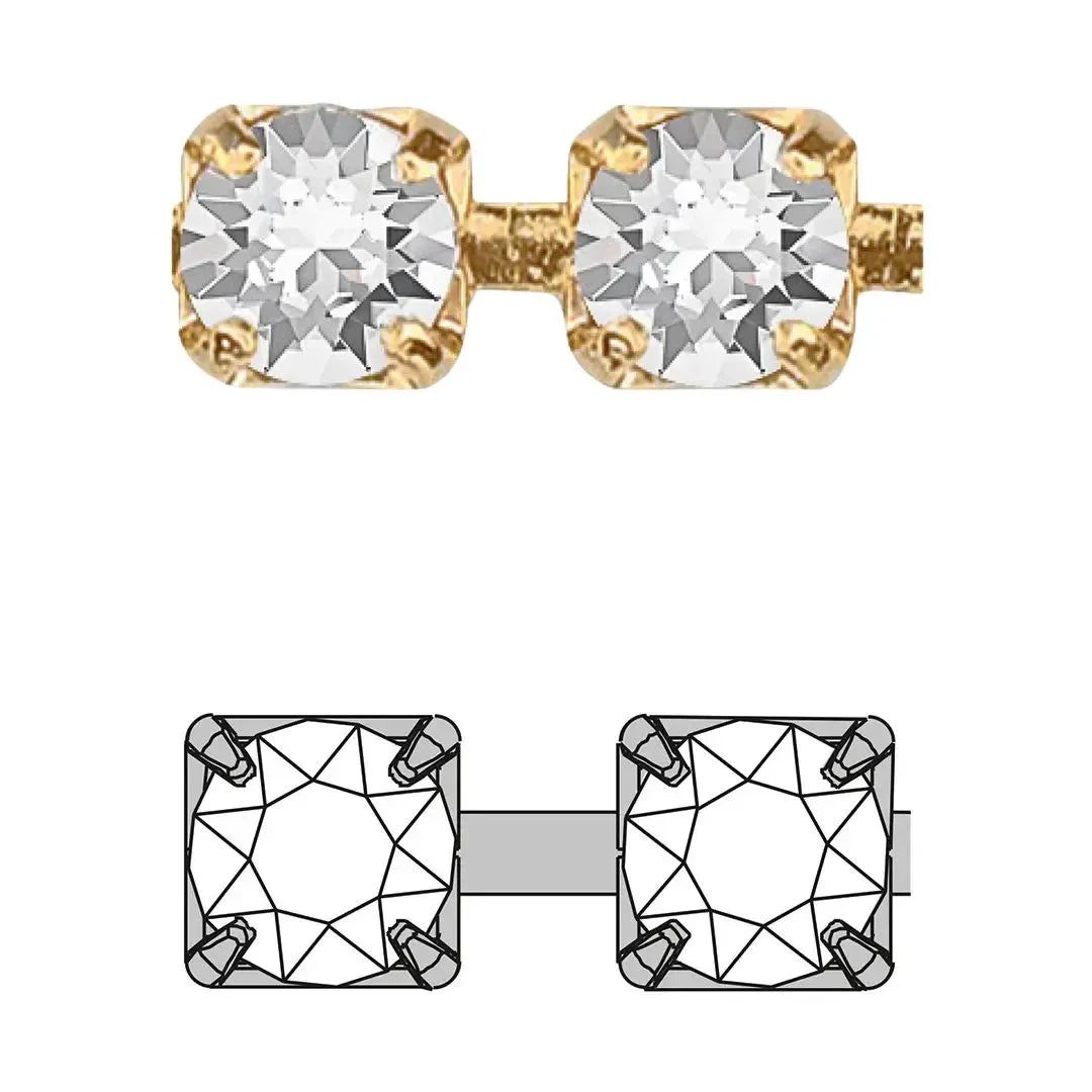 Swarovski Cup Chain Round (27004) PP32 Rhodium(Swarovski 27004 Cup Chain Pp32 Rhodium) 3 Swarovski Cup Chain Round (27004) PP32 Rhodium(Swarovski 27004 Cup Chain Pp32 Rhodium)