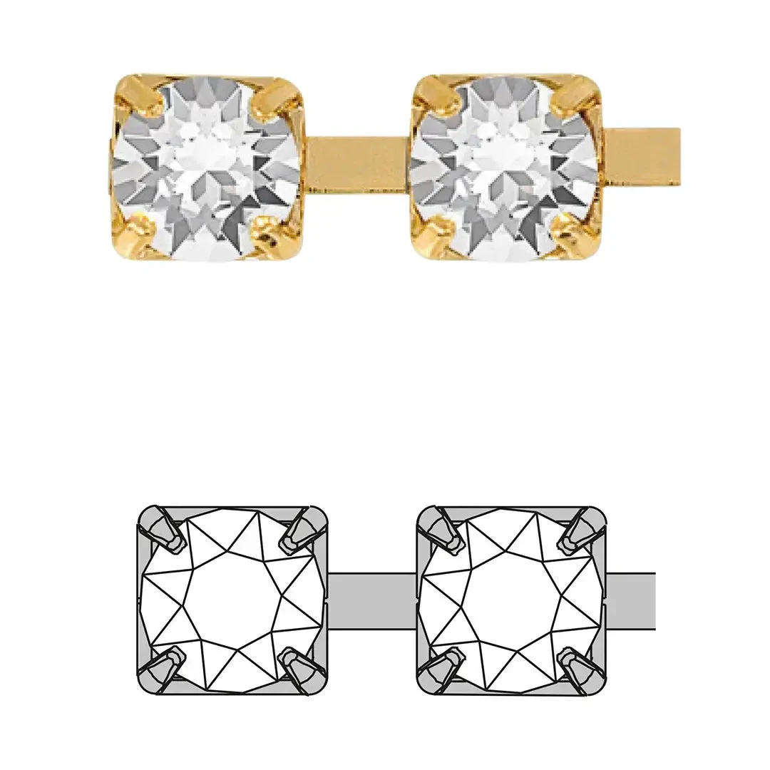 Swarovski Cup Chain Round Extended (27104) PP14 Rhodium(Swarovski 27104 Cup Chain Pp14 Rhodium) 3 Swarovski Cup Chain Round Extended (27104) PP14 Rhodium(Swarovski 27104 Cup Chain Pp14 Rhodium)