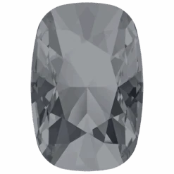 Swarovski Fancy Stones Cushion (4568) Crystal Silver Night UNFOILED(Swarovski 4568 Fancy Stones Cushion Crystal Silver Night Unfoiled)