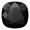Swarovski Fancy Stones Cushion Square (4470) Jet UNFOILED(Swarovski 4470 Fancy Stones Cushion Jet Unfoiled) -BlueStreak Crystal Shop Swarovski Fancy Stones Cushion Square 4470 Jet UNFOILED