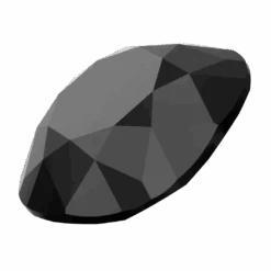 Swarovski Fancy Stones Cushion Square (4470) Jet UNFOILED(Swarovski 4470 Fancy Stones Cushion Jet Unfoiled) -BlueStreak Crystal Shop Swarovski Fancy Stones Cushion Square 4470 Jet UNFOILED 2