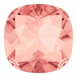 Swarovski Fancy Stones Cushion Square (4470) Rose Peach(Swarovski 4470 Fancy Stones Cushion Rose Peach)