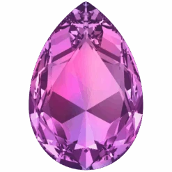 Swarovski Fancy Stones Large Pear (4327) Amethyst(Swarovski 4327 Fancy Stones Large Pear)