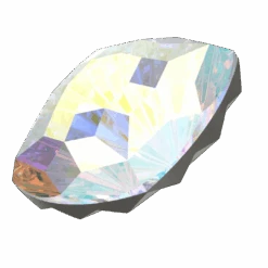 Swarovski Fancy Stones Mystic Square (4460) Crystal AB(Swarovski 4460 Fancy Stones Mystic Square Crystal Ab) -BlueStreak Crystal Shop Swarovski Fancy Stones Mystic Square 4460 Crystal AB 3