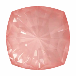 Swarovski Fancy Stones Mystic Square (4460) Crystal Flamingo Ignite UNFOILED(Swarovski 4460 Fancy Stones Mystic Square Crystal Flamingo Ignite)