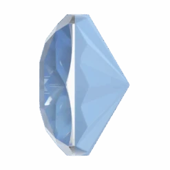 Swarovski Fancy Stones Mystic Square (4460) Crystal Sky Ignite UNFOILED(Swarovski 4460 Fancy Stones Mystic Square Crystal Sky Ignite) -BlueStreak Crystal Shop Swarovski Fancy Stones Mystic Square 4460 Crystal Sky Ignite UNFOILED 3