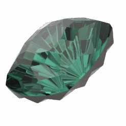 Swarovski Fancy Stones Mystic Square (4460) Emerald(Swarovski 4460 Fancy Stones Mystic Square Emerald) -BlueStreak Crystal Shop Swarovski Fancy Stones Mystic Square 4460 Emerald 2