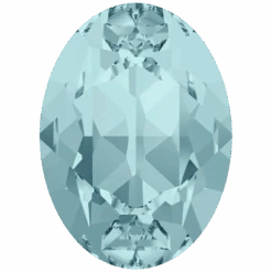 Swarovski Fancy Stones Oval (4120) Light Azore(Swarovski Fancy Stones Oval 4120 Light Azore)
