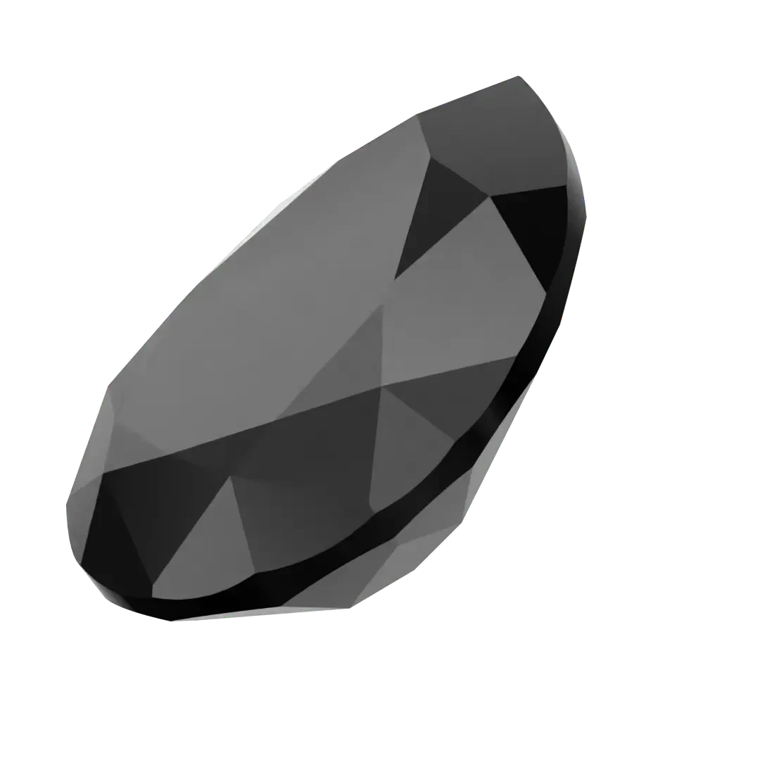 Swarovski Fancy Stones Pear (4320) Jet UNFOILED(Swarovski 4320 Fancy Stones Pear Jet Unfoiled) 4 Swarovski Fancy Stones Pear (4320) Jet UNFOILED(Swarovski 4320 Fancy Stones Pear Jet Unfoiled) - Image 2