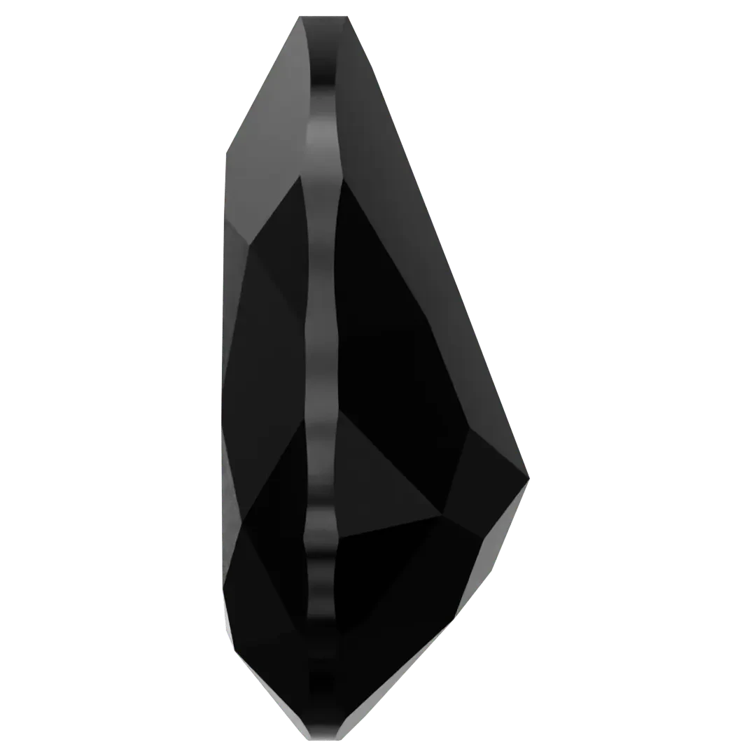 Swarovski Fancy Stones Pear (4320) Jet UNFOILED(Swarovski 4320 Fancy Stones Pear Jet Unfoiled) 5 Swarovski Fancy Stones Pear (4320) Jet UNFOILED(Swarovski 4320 Fancy Stones Pear Jet Unfoiled) - Image 3