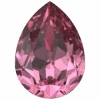 Swarovski Fancy Stones Pear (4320) Rose(Swarovski 4320 Fancy Stones Pear Rose) -BlueStreak Crystal Shop Swarovski Fancy Stones Pear 4320 Rose