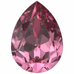 Swarovski Fancy Stones Pear (4320) Rose(Swarovski 4320 Fancy Stones Pear Rose)