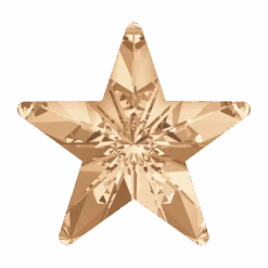 Swarovski Fancy Stones Star (4745) Crystal Golden Shadow(Swarovski 4745 Fancy Stones Star Crystal Golden Shadow)