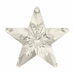 Swarovski Fancy Stones Star (4745) Crystal Silver Shade(Swarovski 4745 Fancy Stones Star Crystal Silver Shade)