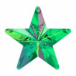 Swarovski Fancy Stones Star (4745) Crystal Vitrail Medium(Swarovski Fancy Stones Star 4745 Crystal Vitrail Medium)