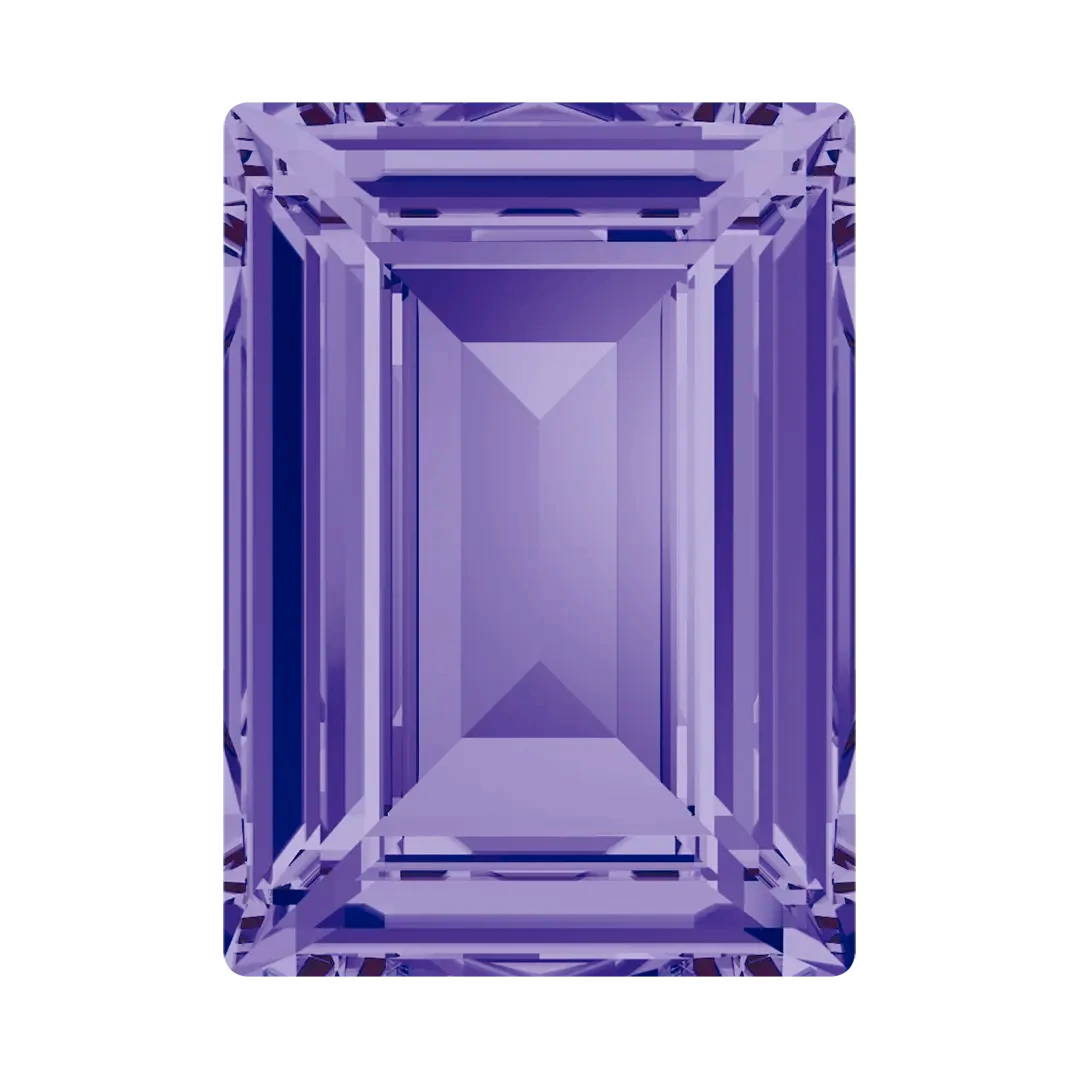 Swarovski Fancy Stones Step Cut (4527) Tanzanite(Swarovski Fancy Stones Step Cut 4527 Tanzanite) 3 Swarovski Fancy Stones Step Cut (4527) Tanzanite(Swarovski Fancy Stones Step Cut 4527 Tanzanite)