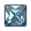Swarovski Fancy Stones Xilion Square (4428) Aquamarine(Swarovski 4428 Fancy Stones Xilion Square Aquamarine) -BlueStreak Crystal Shop Swarovski Fancy Stones Xilion Square 4428 Aquamarine