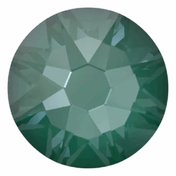 Swarovski Flat Back Crystals Non Hotfix (2000, 2058 & 2088) Crystal Pine Green Ignite UNFOILED(Swarovski Flat Back Crystals Rhinestones Non Hotfix 2000 2058 2088 Crystal Pine Green Ignite Unfoiled Copy)