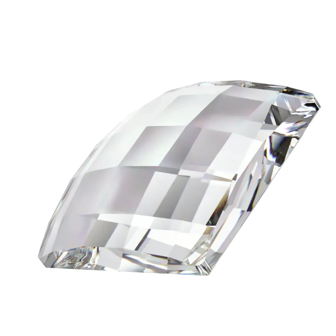 Swarovski Flat Back Crystals Non Hotfix Chessboard Square (2493) Crystal(Swarovski 2493 Flatback Crystals Non Hotfix Chessboard Square Crystal) 4 Swarovski Flat Back Crystals Non Hotfix Chessboard Square (2493) Crystal(Swarovski 2493 Flatback Crystals Non Hotfix Chessboard Square Crystal) - Image 2