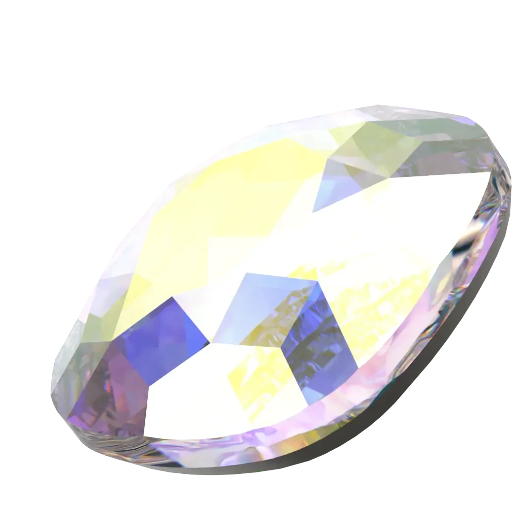 Swarovski Flat Back Crystals Non Hotfix Cushion (2471) Crystal AB(Swarovski 2471 Flatback Crystals Non Hotfix Cushion Crystal Ab) 4 Swarovski Flat Back Crystals Non Hotfix Cushion (2471) Crystal AB(Swarovski 2471 Flatback Crystals Non Hotfix Cushion Crystal Ab) - Image 2