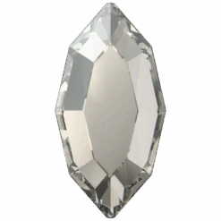 Swarovski Flat Back Crystals Non Hotfix Navette (2200) Crystal Silver Shade(Swarovski Flat Back Crystals Rhinestones Non Hotfix Navette 2200 Crystal Silver Shade)