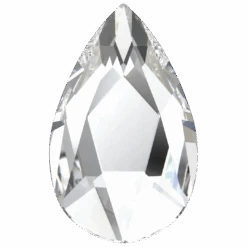 Serinity Hotfix Flat Back Crystals Pear (2303) Crystal(Serinity 2303 Flatback Crystals Hotfix Pear Crystal)