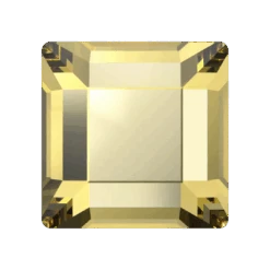 Swarovski Flat Back Crystals Non Hotfix Square (2400) Recreated Dark Jonquil(Swarovski Flat Back Crystals Non Hotfix Square 2400 Recreated Dark Jonquil)