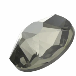 Swarovski Flat Back Crystals Non Hotfix Xirius Star Rose (2100) Black Diamond(Swarovski Non Hotfix Flat Back Crystals Xirius Star Rose Cut 2100 Black Diamond) -BlueStreak Crystal Shop Swarovski Flat Back Crystals Non Hotfix Xirius Star Rose 2100 Black Diamond 2