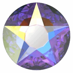 Swarovski Flat Back Crystals Non Hotfix Xirius Star Rose (2100) Crystal AB(Swarovski Non Hotfix Flat Back Crystals Xirius Star Rose Cut 2100 Crystal Ab)