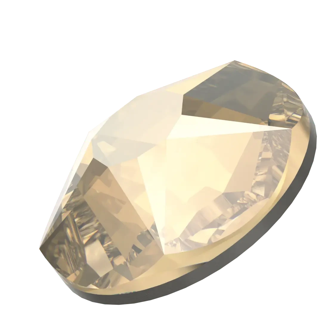 Swarovski Flat Back Crystals Non Hotfix Xirius Star Rose (2100) Crystal Golden Shadow(Swarovski Non Hotfix Flat Back Crystals Xirius Star Rose Cut 2100 Crystal Golden Shadow) 4 Swarovski Flat Back Crystals Non Hotfix Xirius Star Rose (2100) Crystal Golden Shadow(Swarovski Non Hotfix Flat Back Crystals Xirius Star Rose Cut 2100 Crystal Golden Shadow) - Image 2