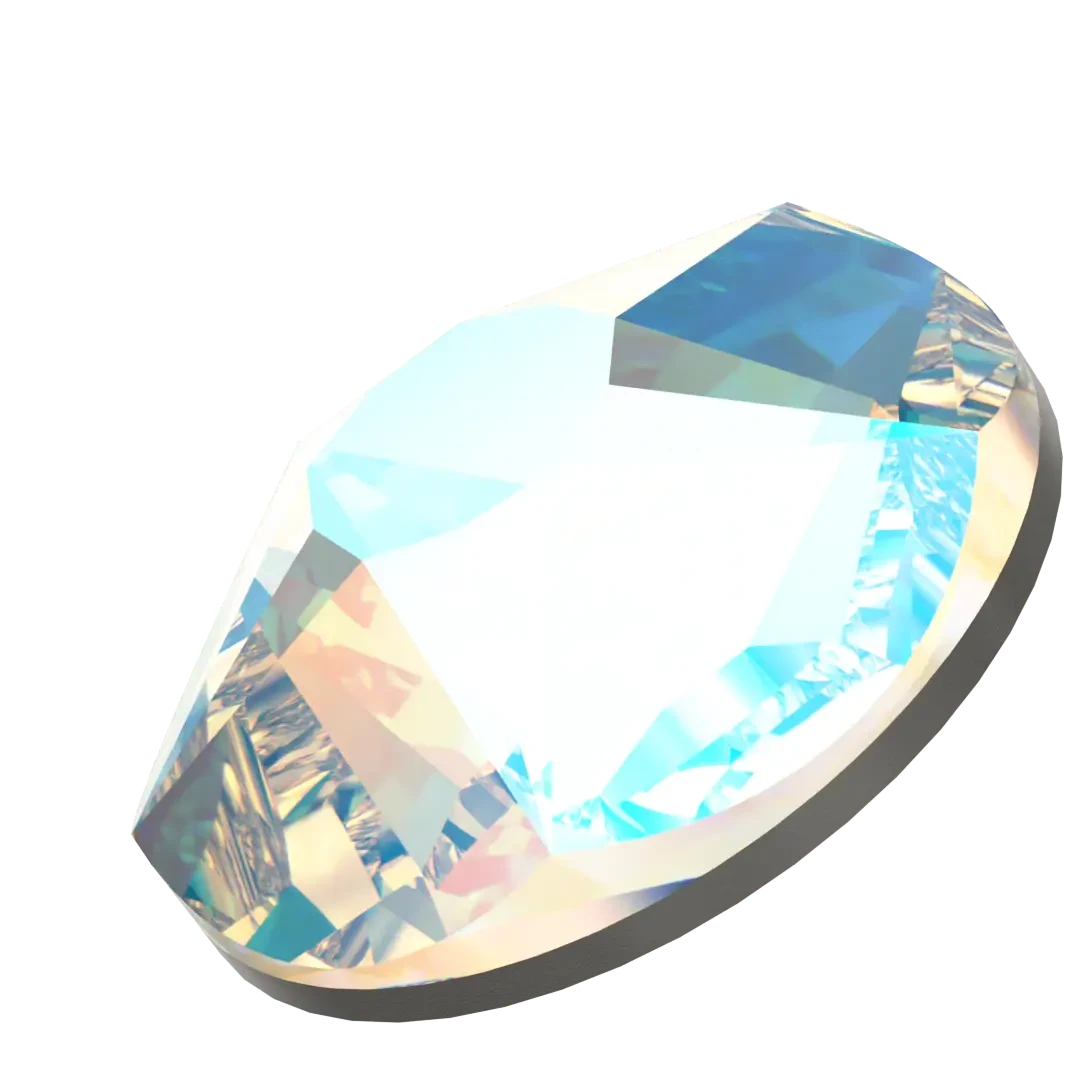 Swarovski Flat Back Crystals Non Hotfix Xirius Star Rose (2100) Crystal Shimmer(Swarovski Non Hotfix Flat Back Crystals Xirius Star Rose Cut 2100 Crystal Shimmer) 4 Swarovski Flat Back Crystals Non Hotfix Xirius Star Rose (2100) Crystal Shimmer(Swarovski Non Hotfix Flat Back Crystals Xirius Star Rose Cut 2100 Crystal Shimmer) - Image 2